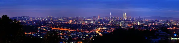 Panorama de Kuala Lumpur. — Fotografia de Stock