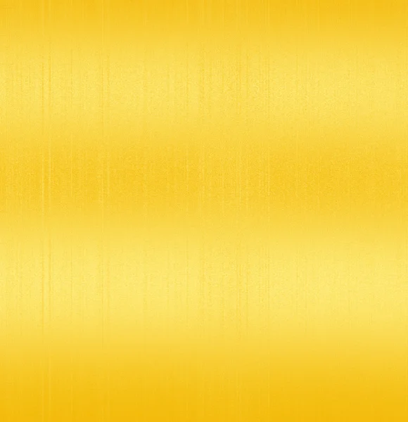 Golden glänzender gebürsteter Stahl. — Stockfoto