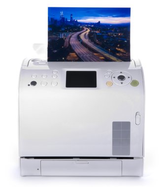 Photo Printer. clipart