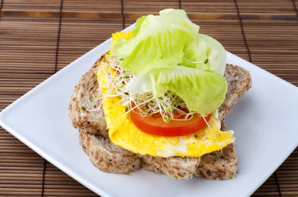 Healthy sandwich — Stock Photo, Image