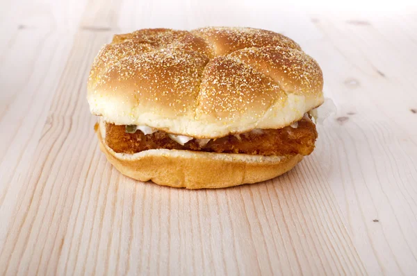 Fish burger — Stock Photo, Image
