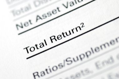 The Total Return section clipart