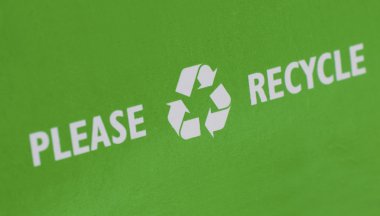 Recycle can preserve and save the Earth clipart