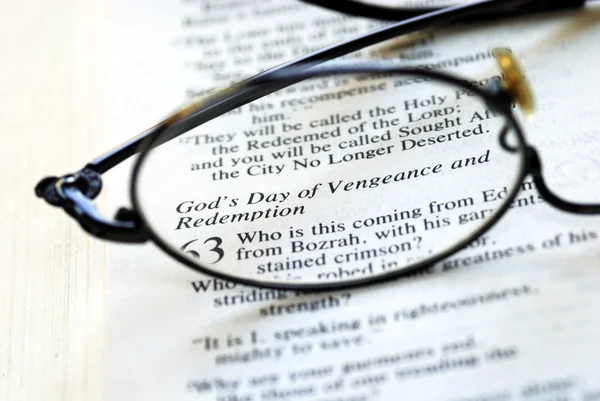 İncil: Tanrı? s gün intikam — Stok fotoğraf
