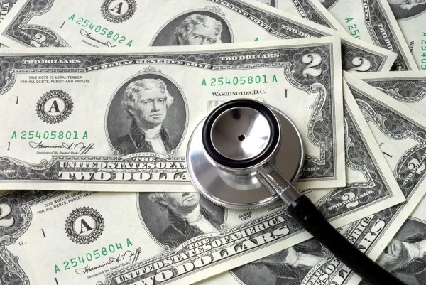 Rosnące koszty leczenia w Stanach Zjednoczonych — Zdjęcie stockowe