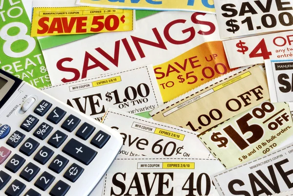 Bereken hoeveel we besparen — Stockfoto