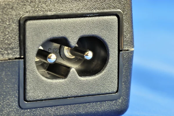 Close-up van een elektrische aansluiting — Stockfoto