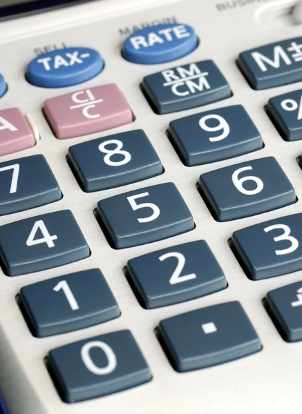 Close-up van een rekenmachine — Stockfoto