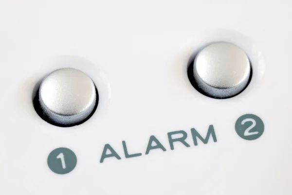 Alarm buttons — Stock Photo, Image