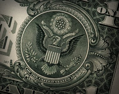 Grunge US Dollar Detail clipart