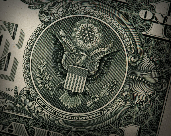 Grunge US Dollar Detail