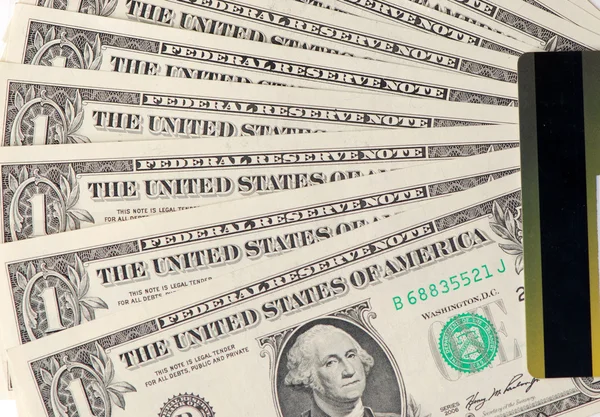 Background with american One Dollar — Stock Photo, Image