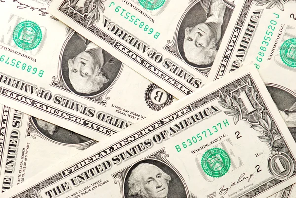미국 1 달러와 배경 — 스톡 사진