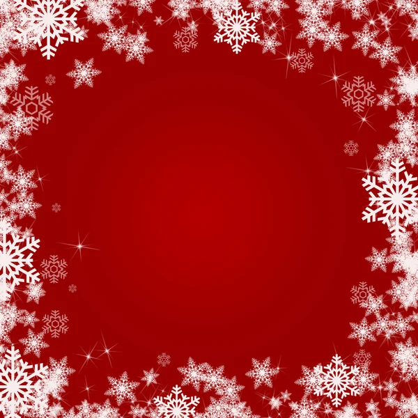 Christmas background with snowflakes. — Stock Photo © Julietart #90904578