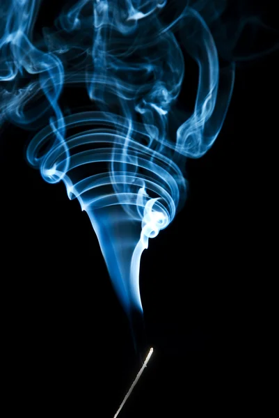 stock image Blue smoke