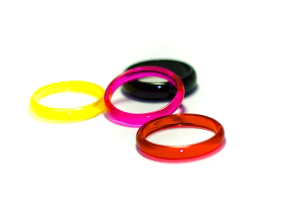 Colour rings — Stock Photo, Image