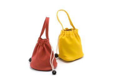 Two colour bags clipart