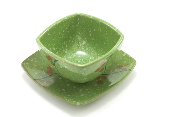 Čínská pohár na talíř 2 — Stock fotografie