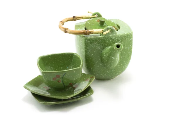 Kínai teáskanna és kupa 3 — Stock Fotó