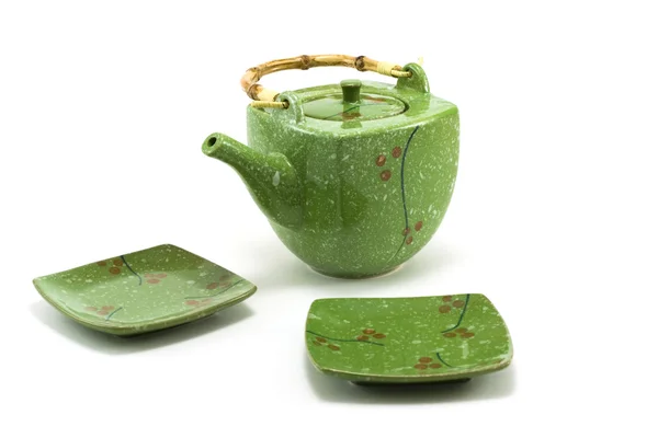 Китайський чайник і чашки 4 — стокове фото