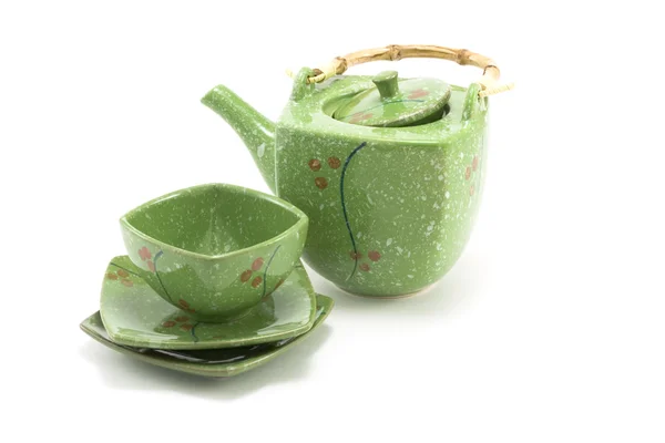 Китайський чайник і чашка — стокове фото