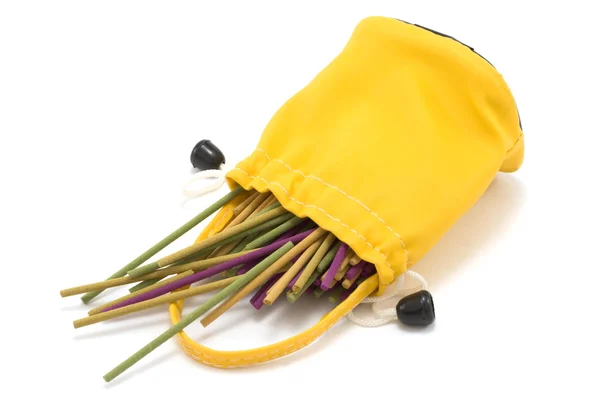 Жовтий sac — стокове фото