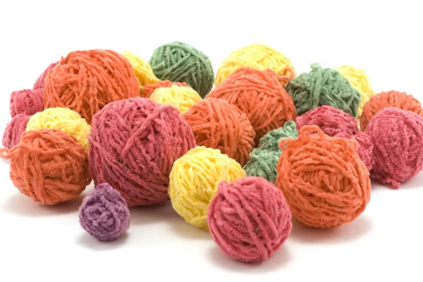 Ball of the colour threads 3 — Stock Photo, Image