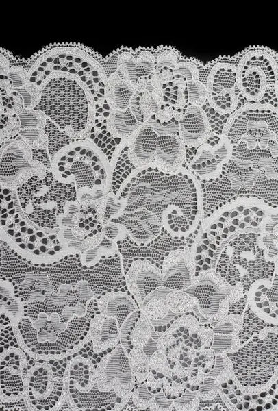Λευκό διακοσμητικά lace με μοτίβο — Φωτογραφία Αρχείου
