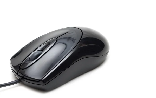 Black desig computer mouse — Stock Photo, Image