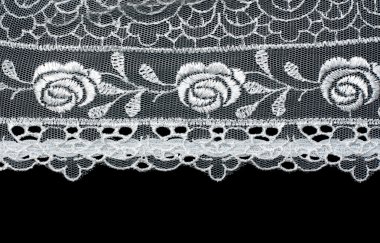 Decorative lace with pattern clipart