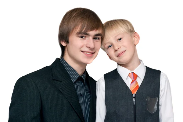 Two brothers — Stock Photo, Image