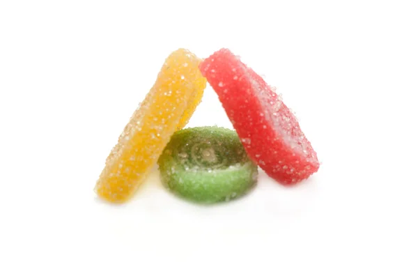 Colour fruit jellies — Stock Photo, Image