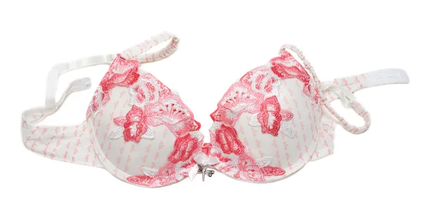 Bra with red pattern — Stock Photo, Image