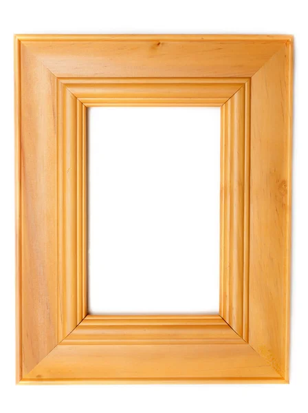 Wooden frame for photography — Stock Photo, Image