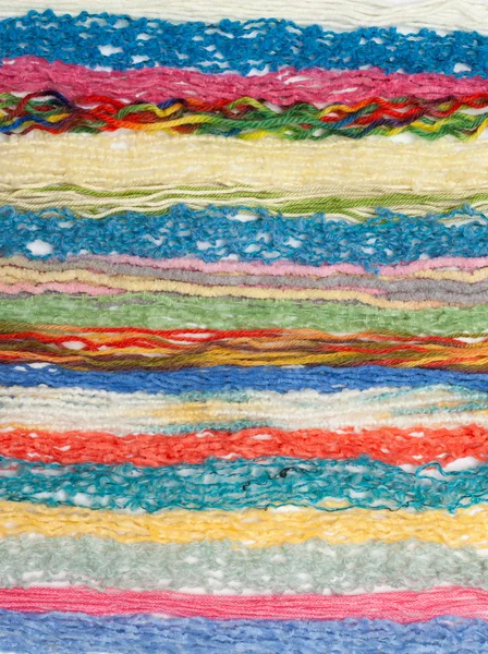 Kleur threads voor breien — Stockfoto