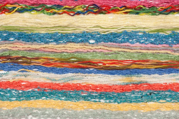 Colour threads for knitting — Stock Photo, Image