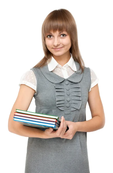 Chica joven con libro — Foto de Stock