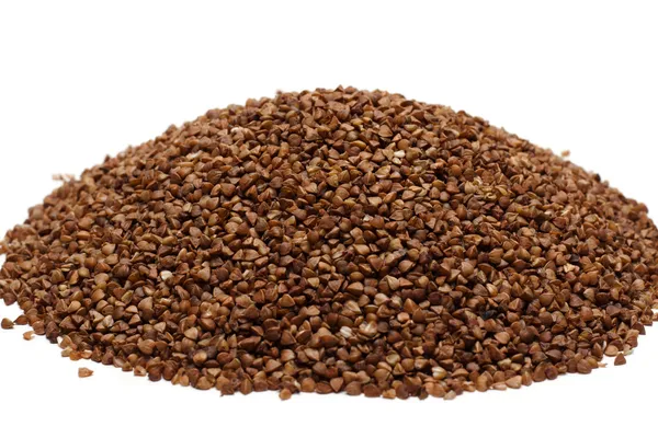 Heap buckwheat croups 2 — Stock Photo, Image