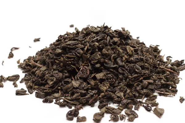 Green tea, dry — Stock Photo, Image