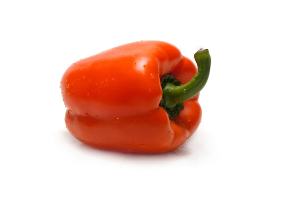 Orange bulgarian pepper part six — Stock Photo, Image