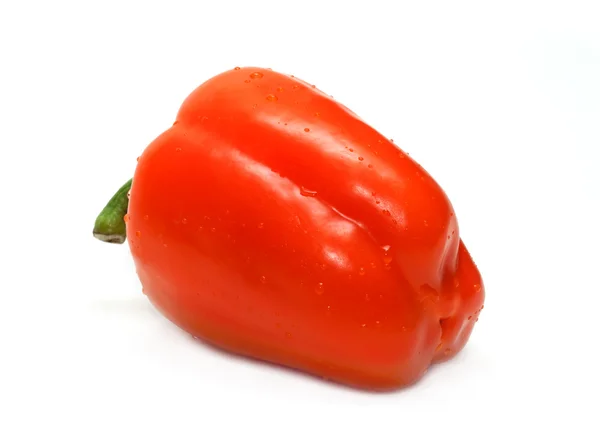 Orange bulgarian pepper part four — Stock Photo, Image