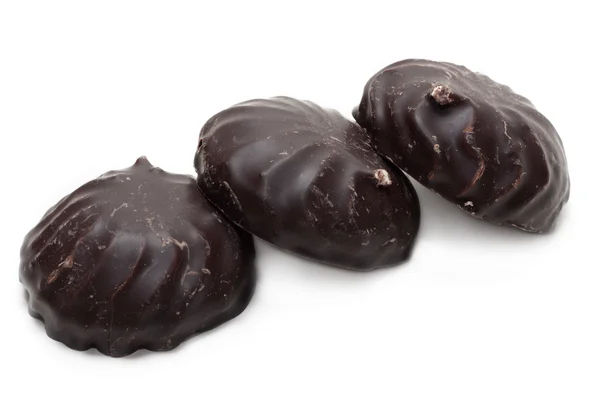 Zephyr in chocolate — Stock Photo, Image