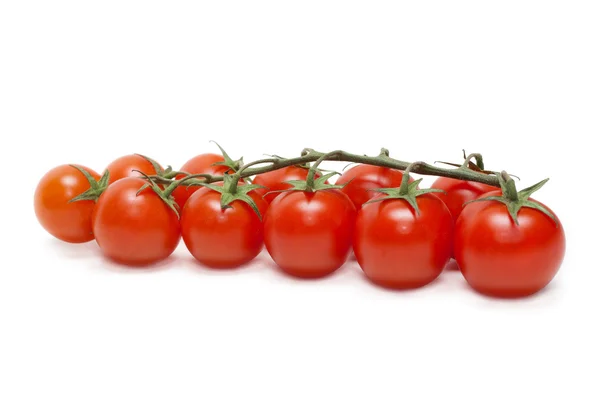 Tomates vermelhos cereja cinco — Fotografia de Stock