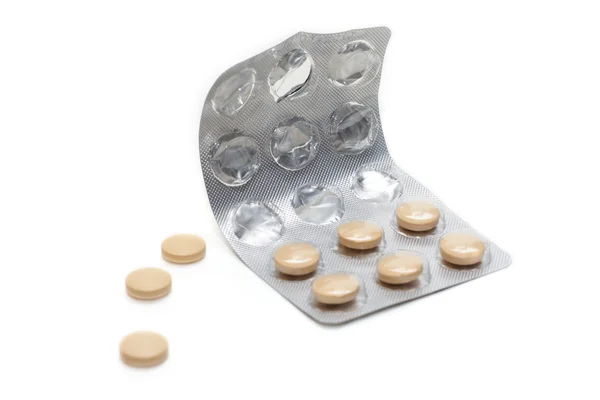 Capsules with vitamin packed — Stock Photo, Image