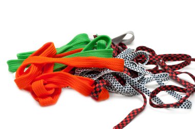 Colour shoelace clipart