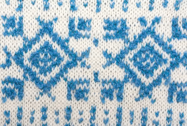 Fond tricoté avec motif — Photo