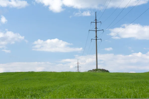 stock image High-tension poles