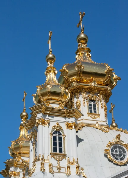 Golden dome church — Stock Photo, Image