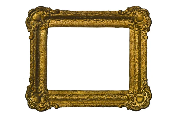 Golden vintage picture frame — Zdjęcie stockowe