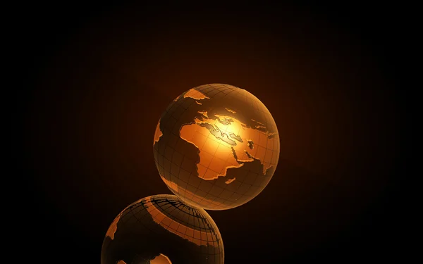 Terra 3D — Fotografia de Stock